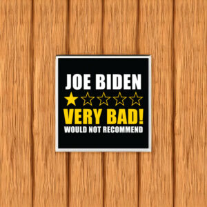 Joe Biden Review Bumper Sticker